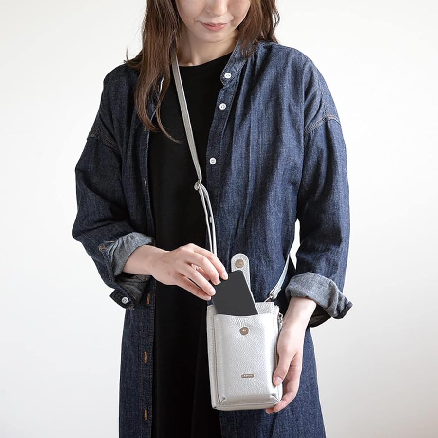 Amazon | [バルコス] オールウェイズレザーポシェット＜ピッコラ